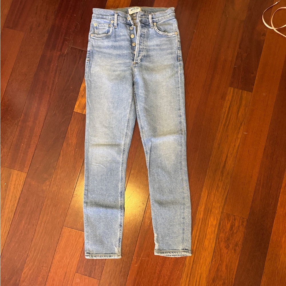Agolde light wash Skinny Jeans